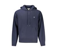 Calvin Klein Blue Cotton Men's Hoodie - S