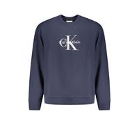Calvin Klein Blue Cotton Men's Sweatshirt - L