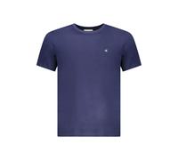Calvin Klein Blue Cotton Men's T-Shirt - M