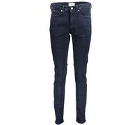Calvin Klein Blue Cotton Women Skinny Jean - W25 | L32