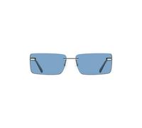 Calvin Klein Blue Metal Women Sunglass