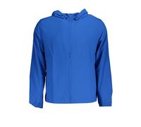 Calvin Klein Blue Polyester Men's Sports Jacket - M