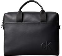Calvin Klein Bold CK Commuter Lv04d3312g, Borsa per Computer Uomo, Black (Black), One Size