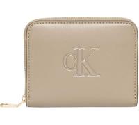 Calvin Klein Bold Ck Medium Zip Around VFU - DESERT TAUPE One Size