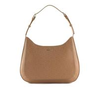 Calvin Klein borsa a tracolla CK Must Shoulder Bag Safari Canvas Mono marrone chiaro