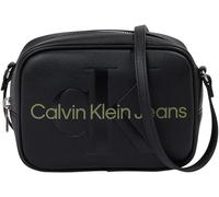 Calvin Klein Borsa a Tracolla Donna Camera Bag Piccola, Nero (Black/Dark Juniper), Taglia unica