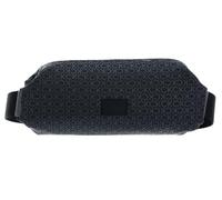 Calvin Klein borsa a tracolla marsupio Rubberized Waistbag UV Black Uv Mono nero