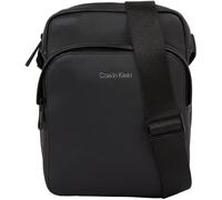 Calvin Klein Borsa a Tracolla Uomo Ck Must Pique Reporter S W/Pckt Piccola, Nera (Ck Black), Nero (Ck Black), Taglia Unica