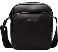 Calvin Klein Borsa a Tracolla Uomo Ck Must Reporter Piccola, Nero (Ck Black Saffiano), Taglia unica