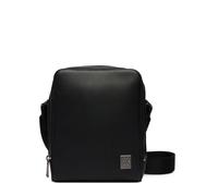 Calvin Klein borsa a tracolla uomo in ecopelle saffiano nero