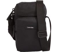 Calvin Klein Borsa a Tracolla Uomo Reporter Piccola, Nero (Ck Black), Taglia Unica