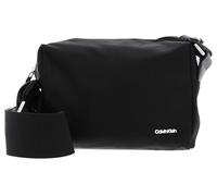 Calvin Klein borsa a tracolla Wide Strap Nylon Camera Bag CK Black nero