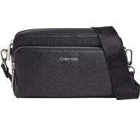 Calvin Klein Borsa donna CK tracolla articolo K60K609895 CK MUST CAMERA BAG LG EPI MONO - cm.24 x cm.15 x cm.8 (CIRCA), 0GJ Black Mono, Taglia unica