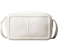 Calvin Klein Borsa per fotocamera da donna rialzata CK LV04F3220G Crossover, cachi (Lily White), taglia unica, cachi (giglio bianco), One Size