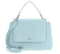 Calvin Klein borsa shopper borsa a tracolla CK Must Tote Mono Sheer Blue celeste