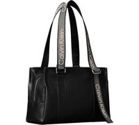 Calvin Klein Borsa tote da donna con cinturino regolabile LV04F3644G, nero (nero), taglia unica