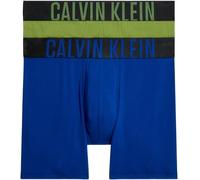 Calvin Klein Boxer Brief 2Pk 000NB2603A, Uomo, Multicolore (Midnight Blue, Unique Jade), S