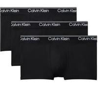 Boxer sportivi da uomo Calvin Klein Low Rise Microfiber 3P - black/black/black - Nero (M)