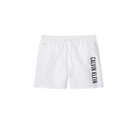 Calvin Klein Uomo LV00N61047 - Pantaloni da Bagno con Coulisse, Taglia M, Colore: Bianco Classico, Taglia L