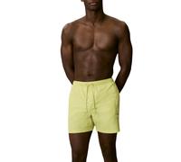 Calvin Klein boxer mare uomo con logo ricamato giallo ocra
