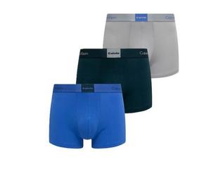 Calvin Klein Boxer Uomo Confezione 3 Pezzi Fresco Cotone LV00NB4476-3U5