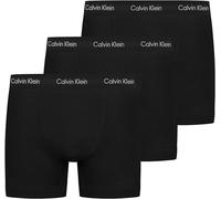 Calvin Klein Boxer Uomo Confezione da 3 Cotone Elasticizzato, Nero (Black W Black WB), XL