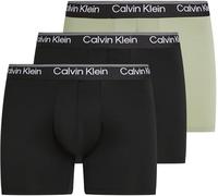 Calvin Klein Boxer Uomo Confezione da 3 Elasticizzati, Multicolore (B- Beau Bl, F Mauve, Saharah SN WBS), S