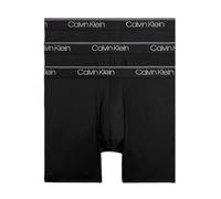 Calvin Klein Boxer Uomo Confezione da 3 Vita Bassa Low Rise Trunk Cotone Elasticizzato, Nero (Black), M