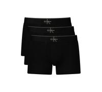 Calvin Klein, ,Underwear ,Uomo ,Nero ,S Graphic Monogram Cotton Stretch 3-Pack Trunk