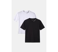 Calvin Klein Boys 2-pack Embroidered Logo Short Sleeve Set Bright White/b Taglia: 16 | T-shirt Outlet | Unisex | Bianco