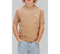 Calvin Klein Confezione da 2 Pezzi di Top monogramma LVCKSJA45B Altri Set di Abbigliamento, Marrone (F&T 17-1038 TCX Occhio di Tigre), 14 Anni