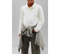 Calvin Klein Boys Solid Pique Polo Long Sleeve Tofu Taglia: 16 | Camicie Outlet | Unisex