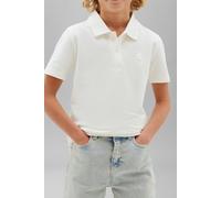 Calvin Klein Boys Solid Pique Polo Short Sleeve Tofu Taglia: 12 | Camicie Outlet | Unisex