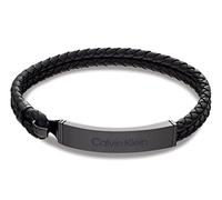 Bracciale Uomo CK CALVIN KLEIN ICONIC 35000406 Pelle Nero