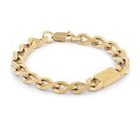 Calvin Klein Braccialetto a catena da uomo Collezione OUTLOOK Oro giallo - 35000256