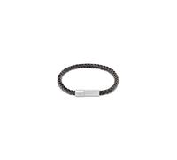 Calvin Klein - 35100047 - Bracciale - Uomo - Pelle - nero - 18,5cm