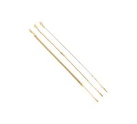 Calvin Klein Set di 3 Braccialetti da Donna Collezione CK TRIO in Oro Giallo con Cristalli - 35000797, Gold