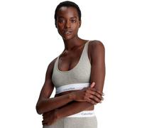 Calvin Klein Bralette Donna Coppe Morbide, Grigio (Grey Heather), L