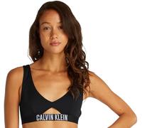 Calvin Klein top mare con cut out nero L