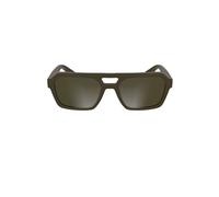 Calvin Klein Brown Bio-Based Fabric Men Sunglasses