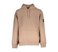 Calvin Klein Brown Cotton Men Sweater - XL