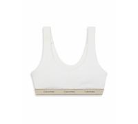 Calvin Klein - Heritage - Brassière bianco acceso in cotone S
