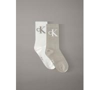 Calvin Klein Calvin Klein Jeans Logo Socks 2 Pack eu24uk7 Marrone