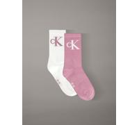 Calvin Klein Calvin Klein Jeans Logo Socks 2 Pack rosso