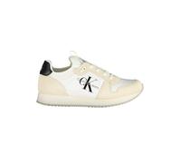 Calvin Klein Sneakers RUNNER SOCK LACEUP N F Bianco Polyurethane Donna EU39/US9