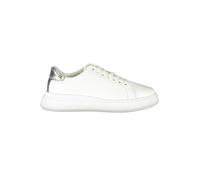 Calvin Klein - Sneakers in pelle con lacci e stampa - - Shoes - Donna - Bianco - 36 EU