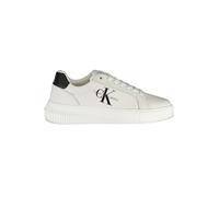 Calvin Klein - Sneakers Eco-Chic Bianche con Dettagli a Contrasto - - Shoes - Donna - Bianco - 40 EU