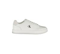 Calvin Klein White Leather Men Sneaker - EU44/US11
