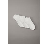 Calvin Klein Calzini alla caviglia Calvin Klein in morbido cotone Stretch 3 confezione eu24uk7 Bianco