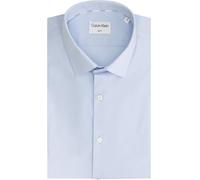 Calvin Klein Camicia da Uomo Slim ESNTL Poplin NOS STR SLD, Blu (Calm Blue), L